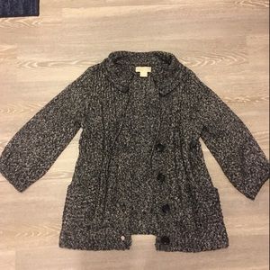 MICHAEL KORS Knit Cardigan Front Pockets XL